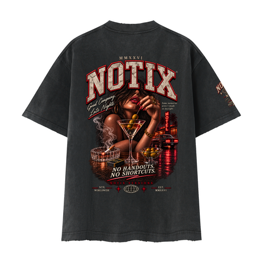 Notix Good Company Heavyweight Frayed Tee