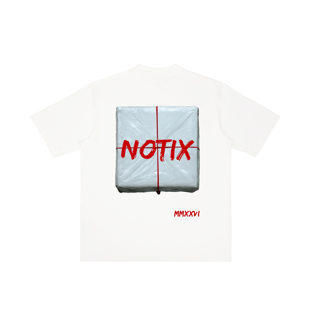 Notix Brick Vintage Oversize T-shirt Black/Red