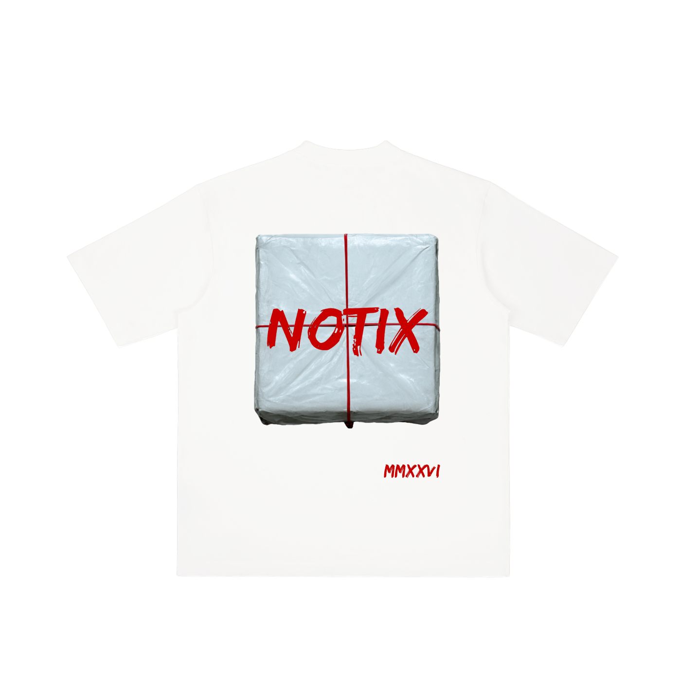 Notix Brick Vintage Oversize T-shirt Black/Red