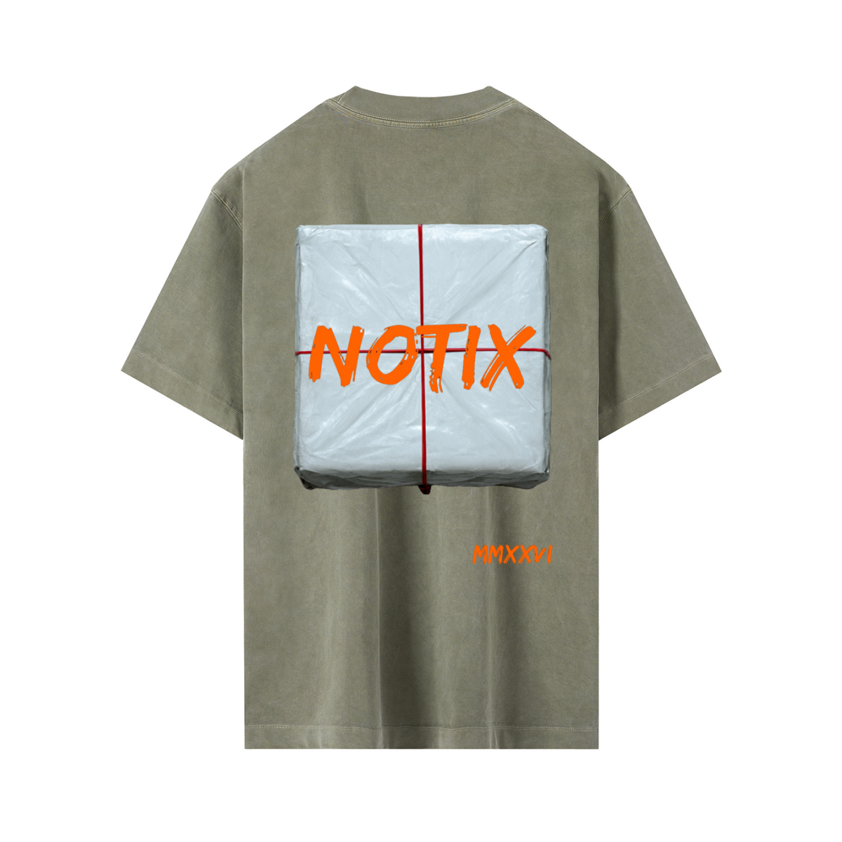 Notix Brick Oversize Tee Green/Orange