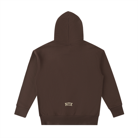 Notix Varsity Heavyweight Hoodie Coffee / Cream