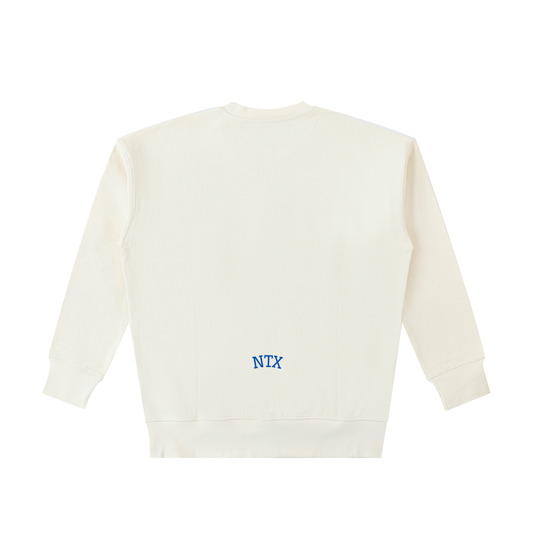 Notix Varsity Heavyweight Sweatshirt Apricot / Blue