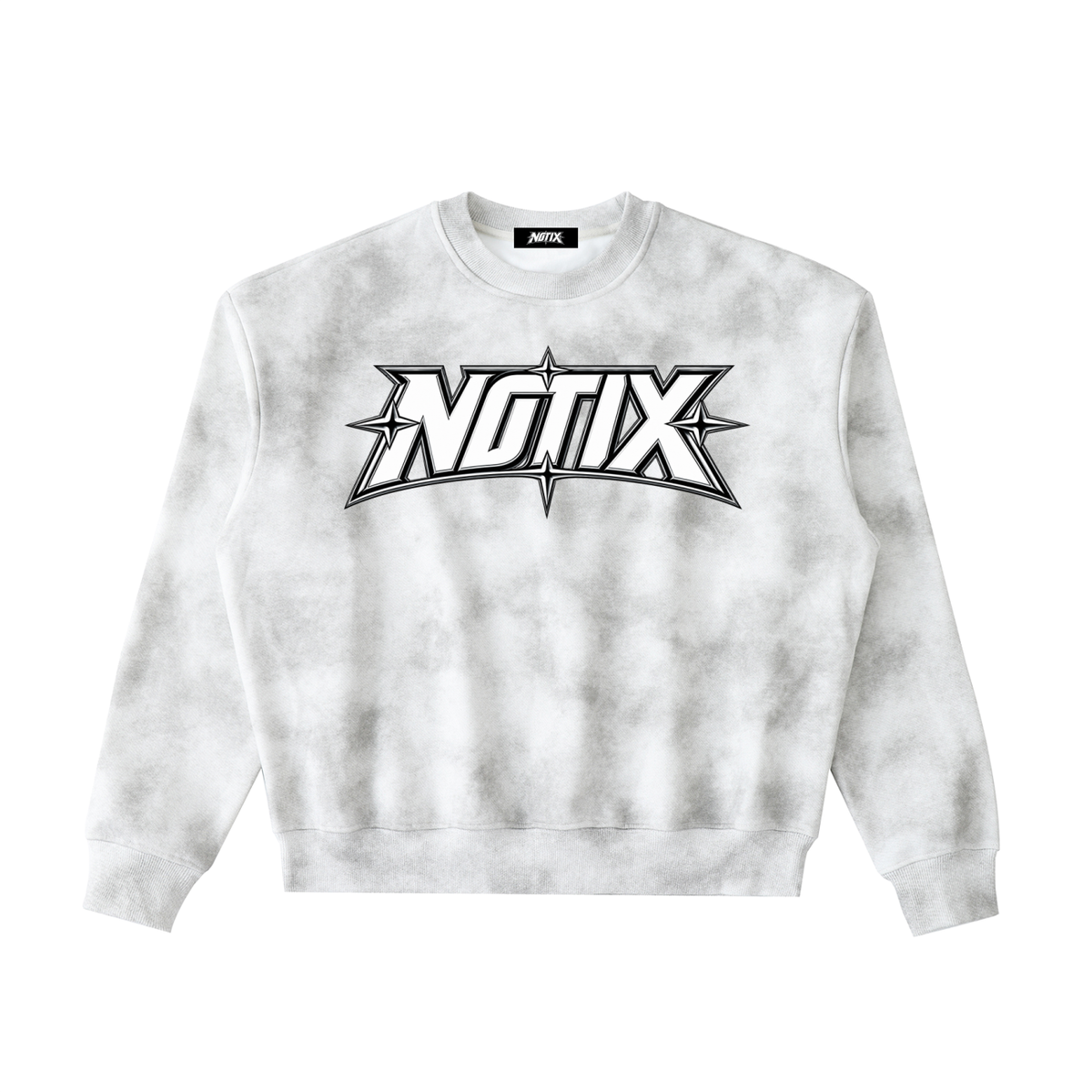 NOTIX Worldline Washed Boxy Sweatshirt