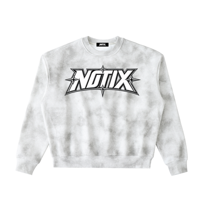 NOTIX Worldline Washed Boxy Sweatshirt