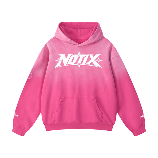 Notix Sunfade Oversized Hoodie - Pink