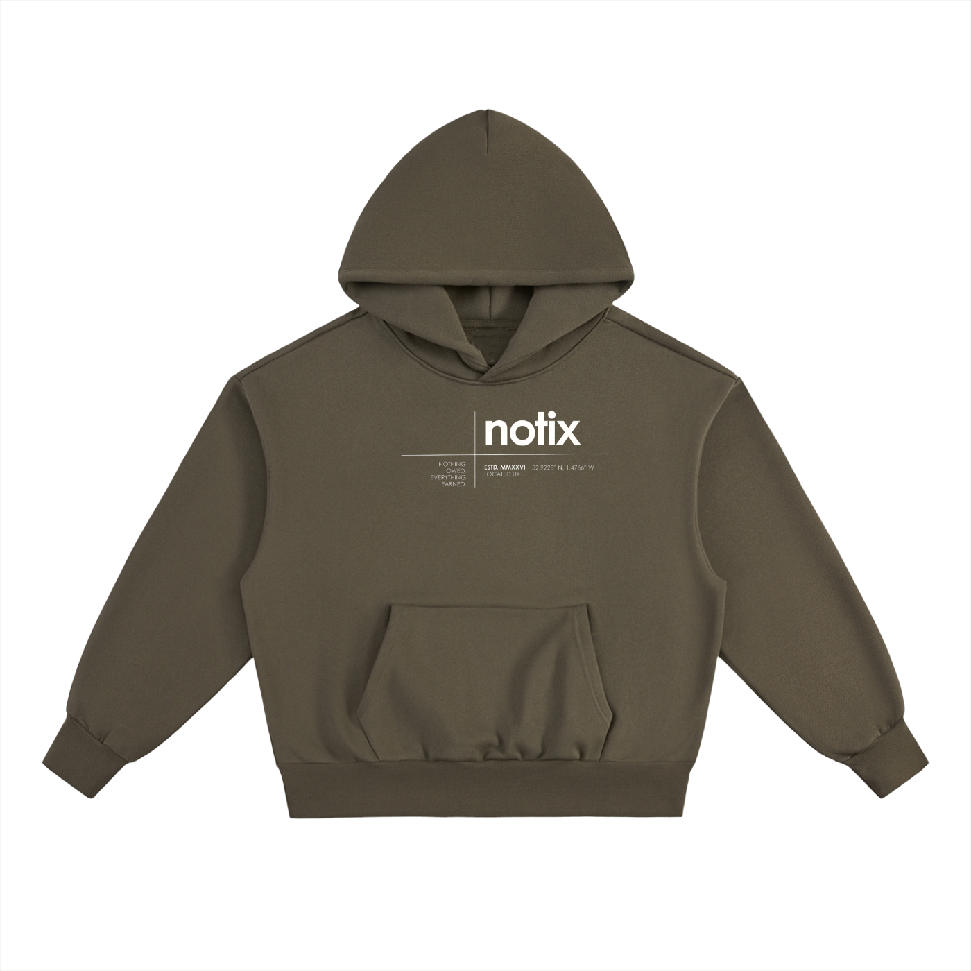 Notix Essential Heavyweight Fleece Hoodie