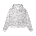 Notix Dirty Washed Zip-Up Fleece Hoodie