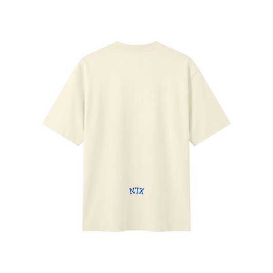 Notix Varsity Heavyweight Tee Apricot / Blue
